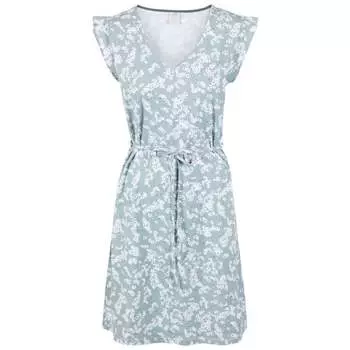 Женское платье с короткими рукавами и принтом Холли Дитси Trespass, синий