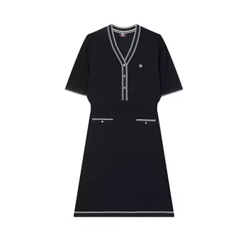 Женское платье с короткими рукавами MODERN HERITAGE SS24 FILA, Legend Blue
