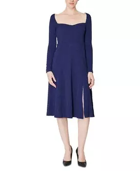 Женское платье-свитер в форме сердца julia jordan, синий