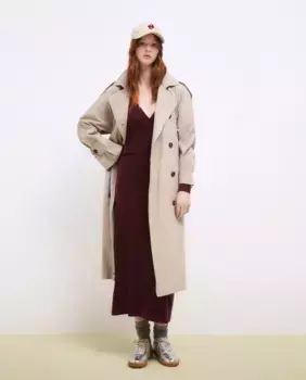 Женское платье вышитое крестом Tintoretto, бордовый