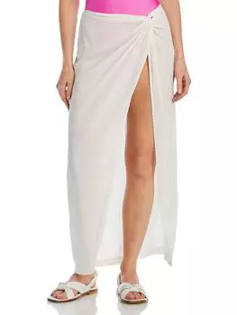 Женское пляжное платье-саронг Aqua Swim, слоновая кость