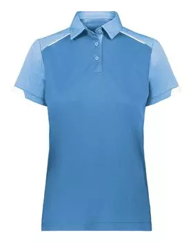 Женское поло Legend Russell Athletic, цвет columbia blue