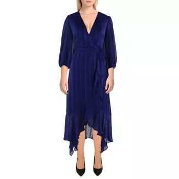 Женское полосатое коктейльное и вечернее платье Hi-Low Gabby Skye