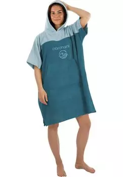 Женское пончо для серфинга Kuta normani, цвет Petrol