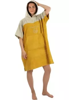 Женское пончо для серфинга Kuta normani, желтый