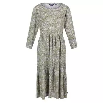 Женское повседневное платье Briella с абстрактным длинным рукавом Regatta, зеленый