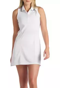 Женское повседневное платье из пике Puma, цвет White Glow