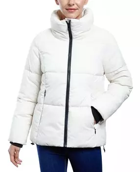 Женское пуховое пальто с воротником-стойкой Anne Klein, мульти