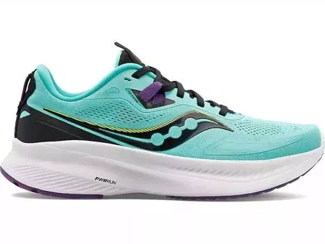 Женское руководство 15 Туфли в прохладном мятном/черном цвете SAUCONY