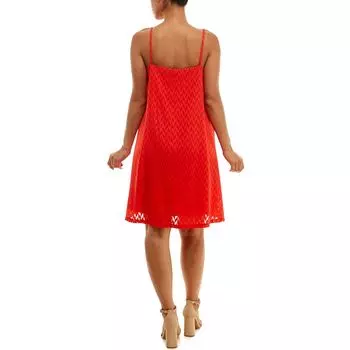 Женское шифоновое свободное платье Nina Leonard Nina Leonard, красный