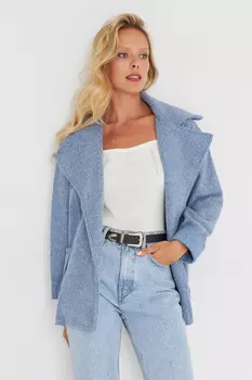 Женское синее пальто Stamp KED134 Cool & Sexy, синий