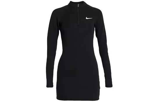 Женское спортивное платье с длинным рукавом Nike