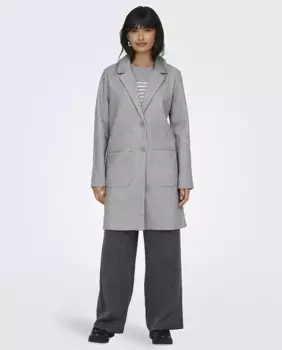 Женское суконное пальто jdy, светло-серый