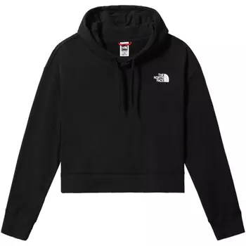 Женское трендовое укороченное худи The North Face, черный