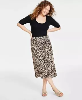 Женское трикотажное боди с рукавами до локтя On 34th, черный