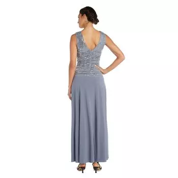 Женское трикотажное платье цвета металлик R&M Richards R&M Richards