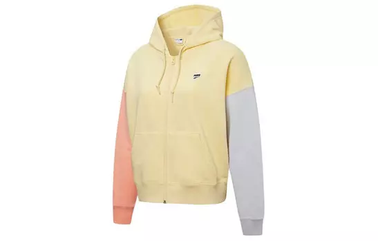 Женское укороченное пальто Puma, цвет Yellow