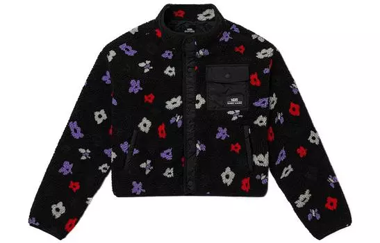 Женское укороченное пальто Vans, цвет Black