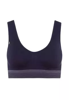 Женское укороченный топ-бюстье Comfee со съемными чашками BeeDees, цвет Darkblue