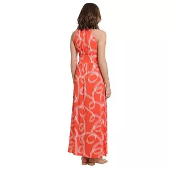 Женское юниорское платье макси с лямкой на бретельках London Times Scroll London Times