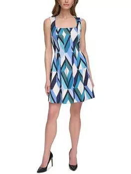 Женское вечернее мини-платье с расклешенным кроем Vince Camuto