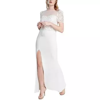 Женское вечернее платье макси с пайетками Dress The Population