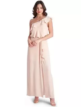 Женское вечернее платье подружки невесты Dahlia BCBGMAXAZRIA, цвет Rose Blush