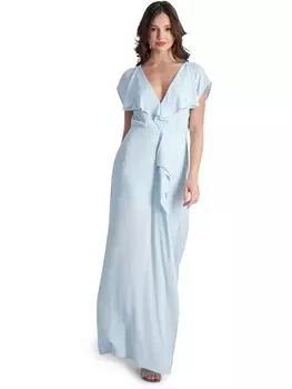Женское вечернее платье подружки невесты Evette BCBGMAXAZRIA, цвет Pale Blue