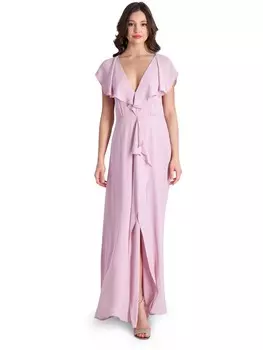 Женское вечернее платье подружки невесты Evette BCBGMAXAZRIA, цвет Rose Dawn