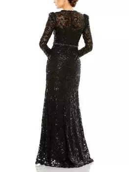 Женское вечернее платье с кружевной отделкой Mac Duggal
