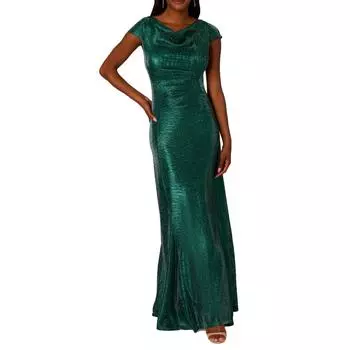 Женское вечернее платье с воротником-хомут Adrianna Papell