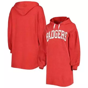 Женское винтажное потертое платье Gameday Couture Red Wisconsin Badgers Game Winner