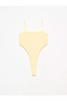 Женское желтое боди Dilvin, желтый