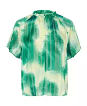 Женственная блузка Art Splash Inwear, зеленый