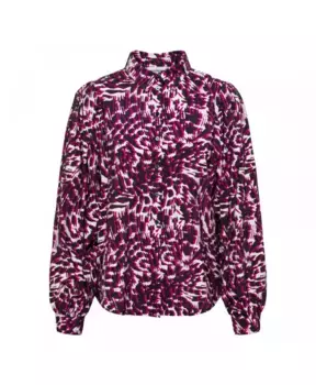 Женственная блузка с воротником &Co Woman, мультиколор