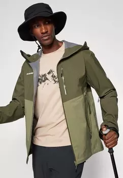 Жесткая куртка ALTO GUIDE HOODED Mammut, коричневый