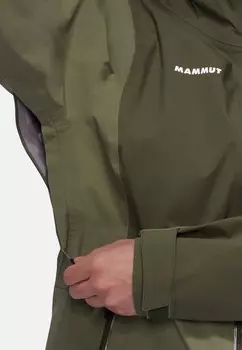 Жесткая куртка GUIDE HOODED Mammut, зеленый