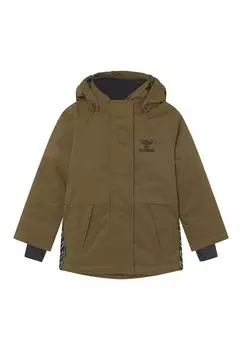 Жесткая куртка Hummel, оливковый меланж