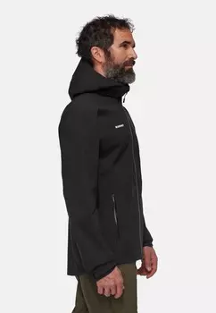 Жесткая куртка LINARD GUIDE HOODED Mammut, черный