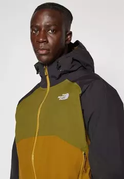 Жесткая куртка MENS STRATOS JACKET The North Face, коричневый