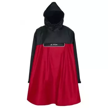 Жесткая куртка Vaude Valero Poncho, цвет Indian Red