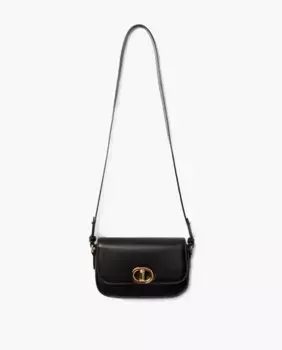 Жесткая сумка через плечо с клапаном Sfera, черный