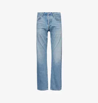 Жесткие джинсы прямого кроя с фирменными нашивками «Fifty» Citizens Of Humanity, цвет dallas