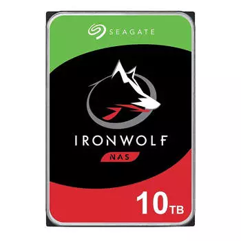 Жесткий диск Seagate IronWolf NAS, 10 ТБ 3.5" ST10000VN0008