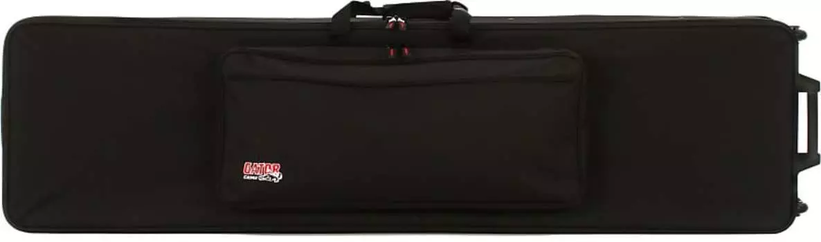 Жесткий легкий кейс Gator с колесиками для тонких сверхдлинных 88-нотных клавиатур GK-88 SLXL