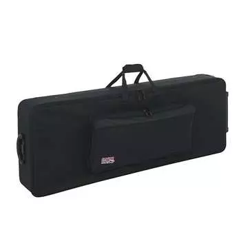 Жесткий легкий пенопластовый чехол Gator GK76 с колесами для 76-клавишных клавиатур