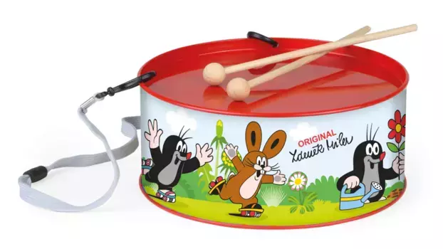 Жестяной барабан крот, витрина Lena