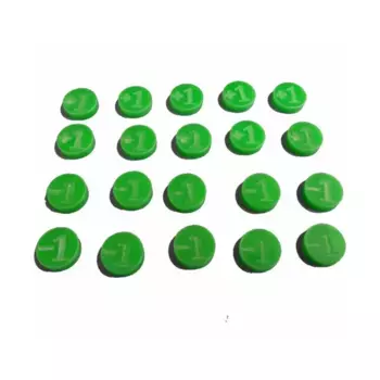 Жетоны +1/-1 — зеленый, Tokens & Templates (TT Combat)