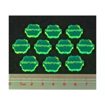 Жетоны фракций Империи — зеленые, Star Wars - X-Wing Miniatures Gaming Accessories (Litko Aerosystems)