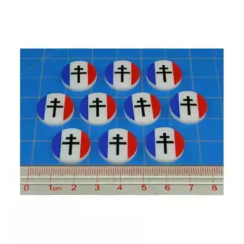 Жетоны фракций Token Sets WWII Factions & Flags